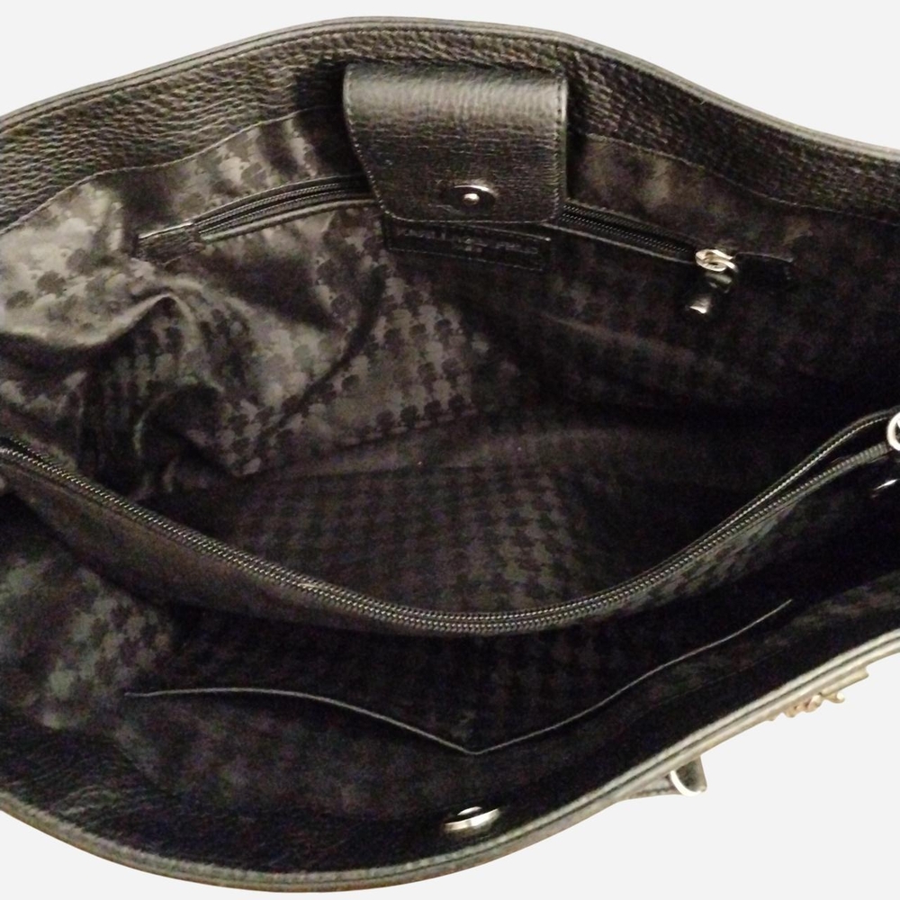 Karl Lagerfeld Black Chain Shoulder Bag - Picture 7 of 16